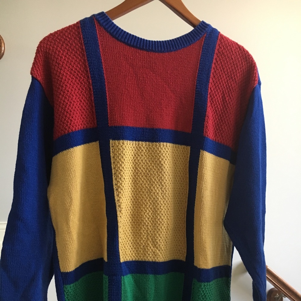 Oversized Retro 80s Sweater